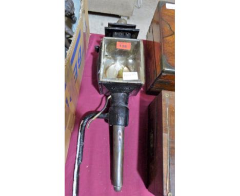 A carriage lamp