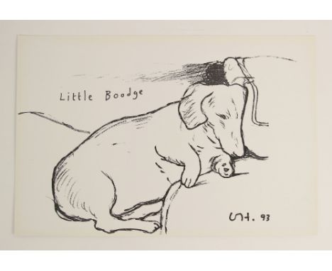 After David Hockney (British, b.1937), 'Little Boodge' (1993), Print on paper, Unsigned, reproduced by 1853 Gallery, Salts Mi