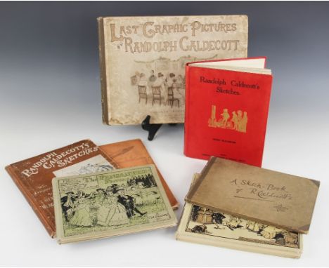 RANDOLPH CALDECOTT INTEREST: seven works comprising: Caldecott (Alfred), SOME OF AESOP'S FABLES WITH MODERN INSTANCES SHEWN I
