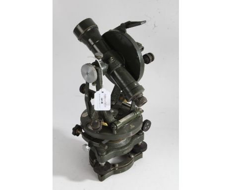 Surveyors theodolite by E.R. Watts &amp; Son Ltd. London, No. 37203, 33cm high