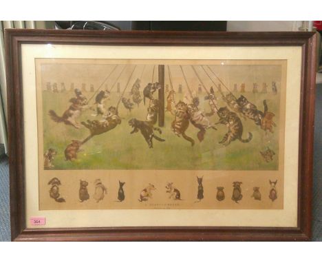 After Louis Wain prints 'Merry Go Round'Location: BWR 