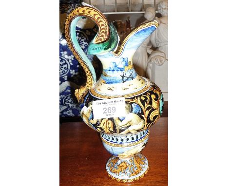 Italian Cantigalli wine pitcher, 24cm high