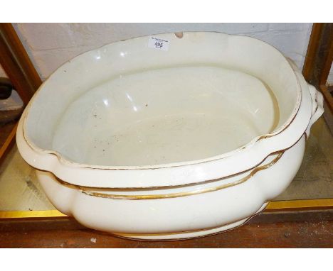 19th c. Copeland china footbath