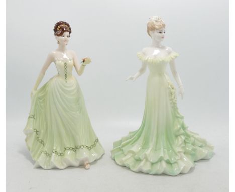 Coalport Lady Figurines With love &amp; seconds similar item(2) 