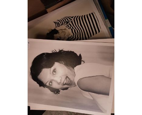 A collection of large 1970's monochrome photographic prints mounted on board, by R H McHadden. 