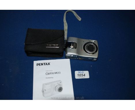 A Pentax Optio M20 digital Camera
