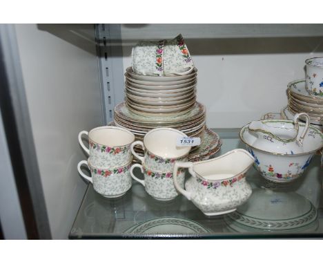 An Aynsley Tea Service , a/f.