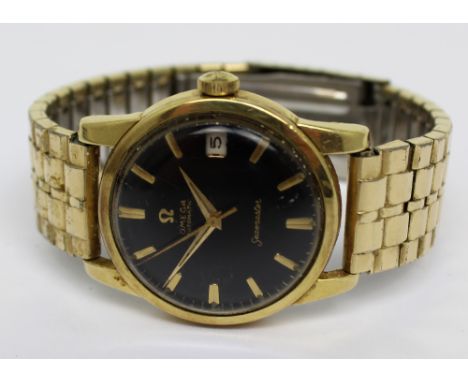 Omega Seamaster; a c1960s gentlemen's automatic watch, high grade Omega Calibre 562 bumper automatic twenty-four jewel moveme