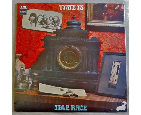 Idle Race(LP)-Time Is-1971 regal Zonophone SLRZ1017:the rarest and most valuable Idle Race LP, some damage to front R/H corne