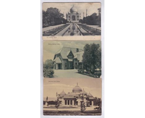 India-Quetta Railway Institute, another Sandeman Hall, also early TAJ manual, Agra some corner wear 1920's(3)