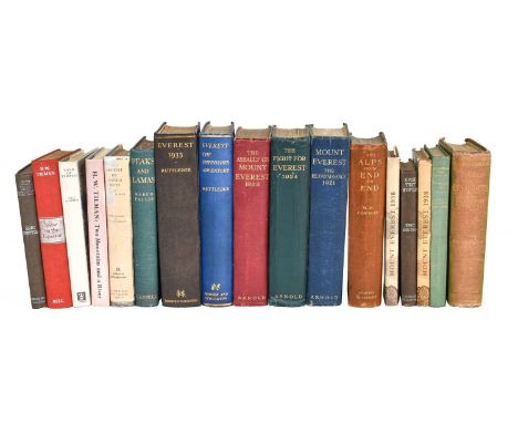 MountaineeringHoward-Bury (C.K.), Mount Everest, The Reconnaissance 1921, Edward Arnold, 1922, first edition, plates, folding