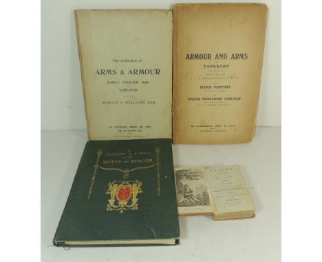 Fables by the Late Mr Gay, A New Edition, 1795, leather bound; two Christie Manson & Woods auction sale catalogues - The Coll