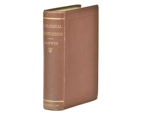 Darwin (Charles). Geological Observations on the Volcanic Islands and Parts of South America visited during the Voyage of H.M