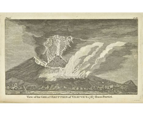 Hamilton (Sir William). Observations on Mount Vesuvius, Mount Etna, and other Volcanos: In a series of letters, addressed to 