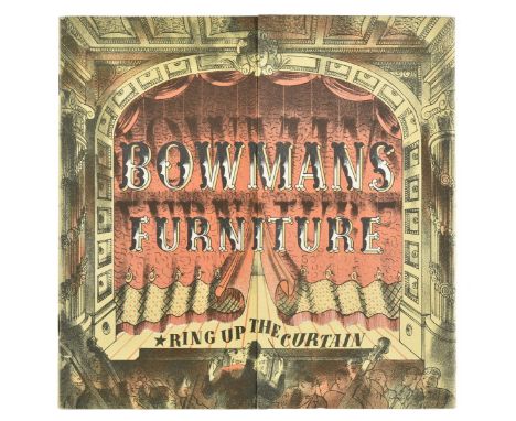 Freedman (Barnett, illustrator). Bowman's Furniture, Ring up the Curtain, circa 1930s, 42 pages of text (including price list