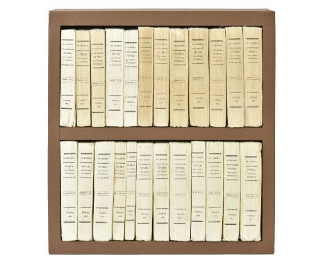 Hammer-Purgstall (Joseph von). Storia dell'impero Ottomano, 2nd edition in Italian, 12 volumes in 24, Venice: Giuseppe Antone