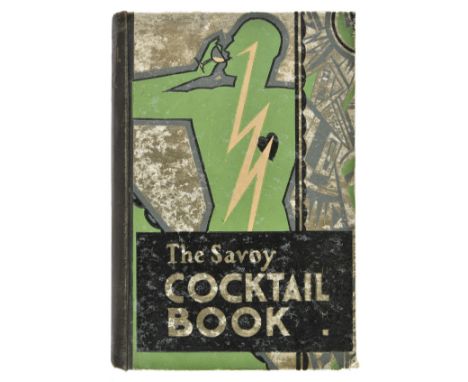 Craddock (Harry). The Savoy Cocktail Book, 1st edition, 1930, colour illustrations by Gilbert Rumbold, a little light spottin