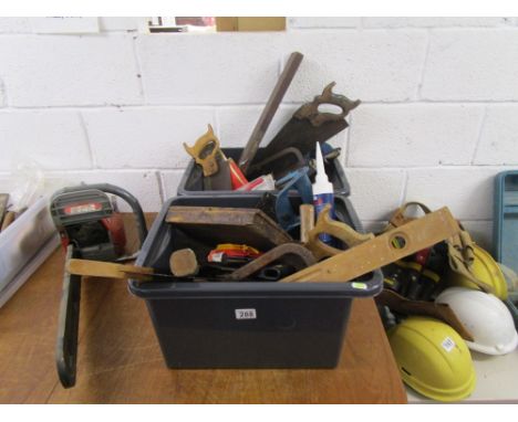 2 boxes of tools