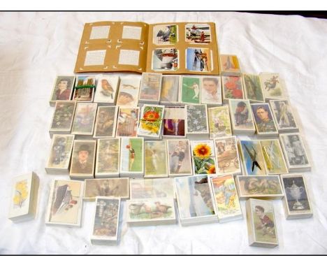 Selection of vintage cigarette cards - 45 complete sets (approx) 