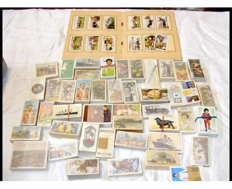 Selection of vintage cigarette cards - 45 complete sets (approx) 