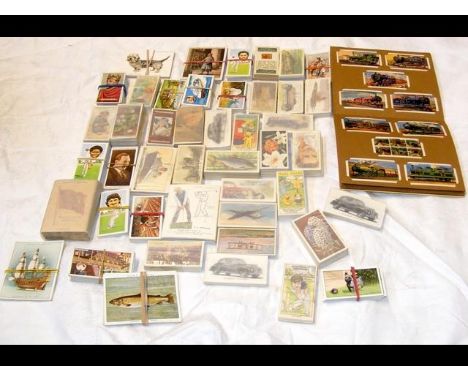 Selection of vintage cigarette cards - 45 complete sets (approx) 