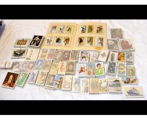 Selection of vintage cigarette cards - 45 complete sets (approx)