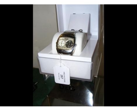 A Dolce &amp; Gabbana wrist watch in presentation case with manual 