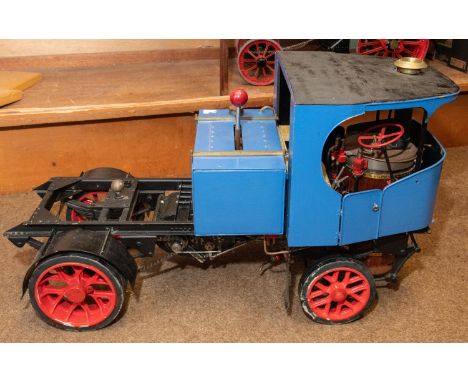 A 2" scale live steam Clayton undertype Steam Wagon built to a good standard to the popular design. It is an older model, wit