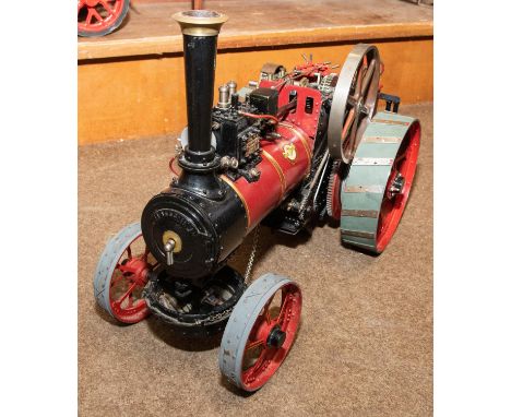 A 1.5" scale live steam Allchin Traction Engine for restoration. An interesing project, built to the popular design. It is an