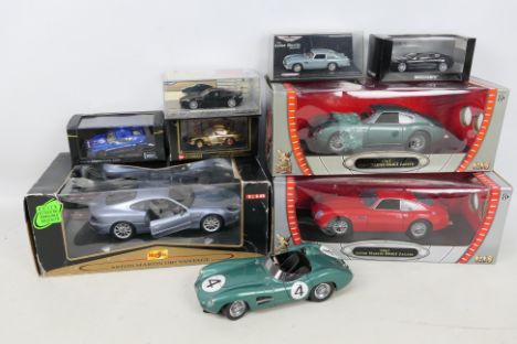 Corgi - Maisto - Road Signature - Top Gear - Shelby Collectibles - Vitesse - Minichamps - IXO. A selection of Eight boxed and