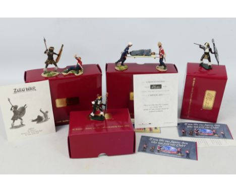 Britains - Four boxed Limited Edition sets from the Britains 'Zulu War' Series. Lot consists of Britains #45003 Zulu uMbonamb