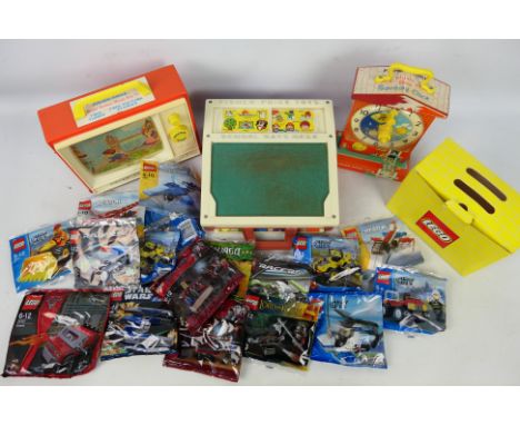 Fisher Price - Learning Toys - Lego. A selection of Three, loose items by Fisher Price appearing in Playworn - Very Good cond