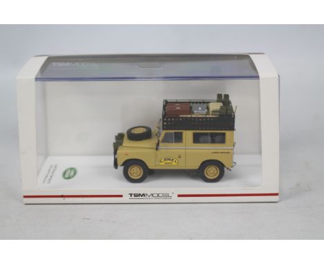 TSM - True Scale Miniatures - A boxed 1:43 scale TSM #164321 Land Rover Series III  1983 Camel Trophy Zaire. The model appear