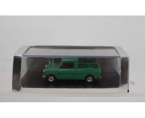 Spark - A boxed Spark 1:43 scale #S1502 Mini Pickup. The model in green appears to be in Mint condition, housed in Excellent 
