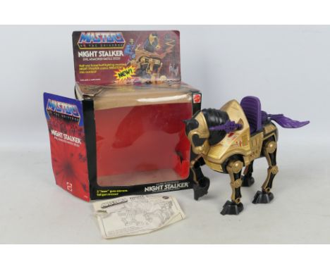 MOTU - He Man - Mattel. A boxed #4965 Night Stalker Evil Armored Battle Steed by Mattel 1984. Night Stalker appears in NM con