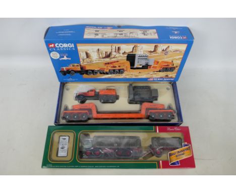 Corgi - 2 x boxed limited edition 1:50 scale Corgi Classics die-cast model vehicles - Lot includes a 'U.S Road Transport' #55