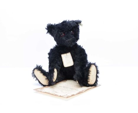 A Steiff limited edition British Collectors replica 1912 Titanic teddy bear, 296 of 3000,  signed to foot pad (unfortunately 