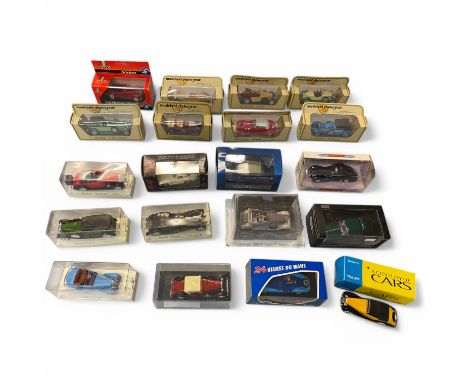 Large Assortment Of Boxed Model Cars By Various Makers Including Oxford Automobile Company, Corgi, Models Of Yesteryear, Soli