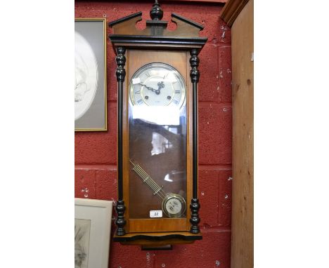 A thirty-one day Vienna wall clock
