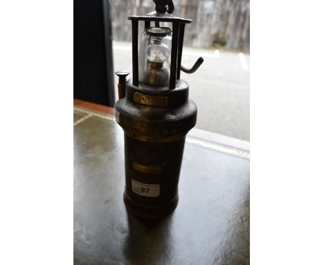 A CEAG Miner's lamp.