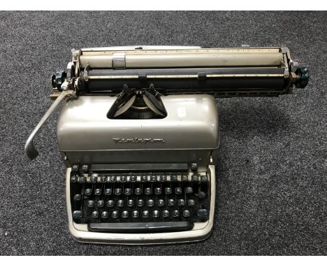 A mid 20th century Remington typewriter