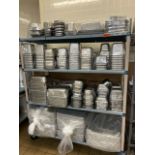 LOT OF SS FOOD TRAYS