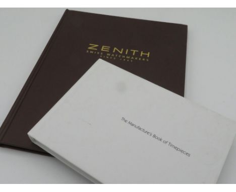 A Zenith watch catalogue and a Jaeger-Lecoultre watch catalogue 