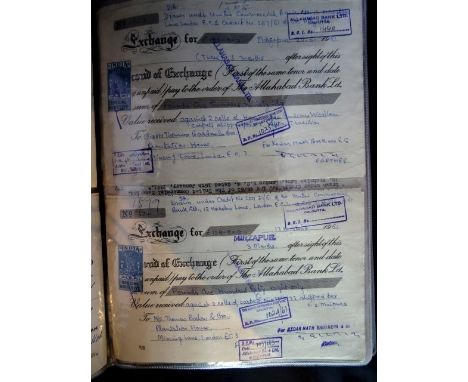 An album containing a quantity of postcards, largely tourist and topographical, together with an album containing several Tra