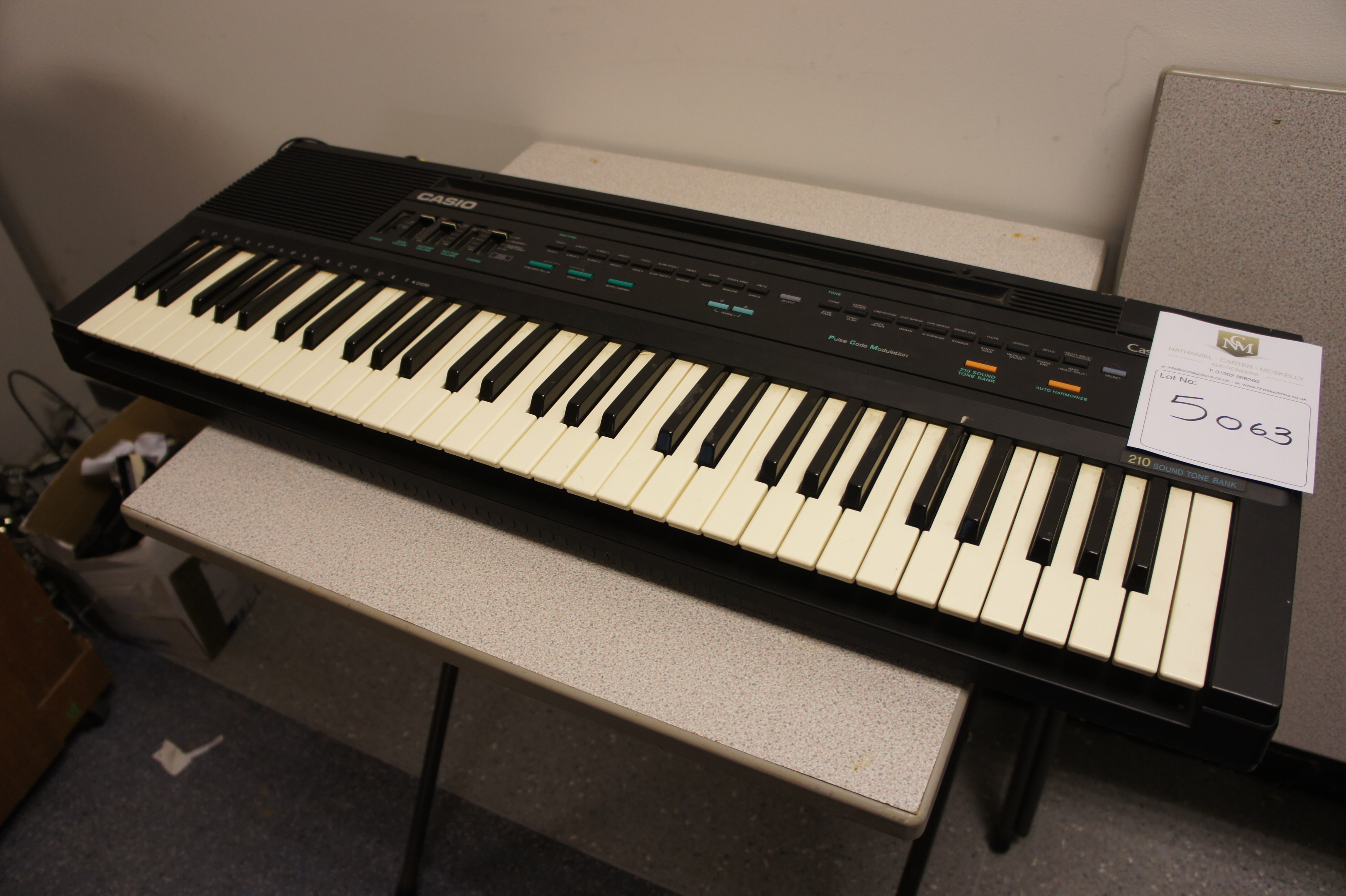 Casio Casiotone CT 607 Keyboard Appraisal Used Model Serial No Hours casio-casiotone-ct-607-keyboard-appraisal-used-model-serial-no-hours