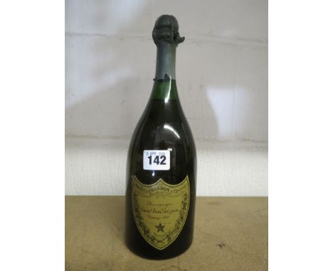 A 1961 bottle of Moet et Chandon Dom Perignon Vintage Champagne