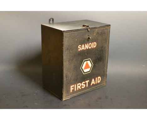 A Sanoid First Aid box from Frairgate Station, given in 1965