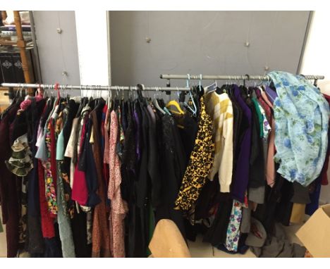A quantity of vintage named clothing
