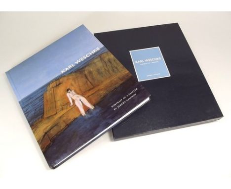 SIGNED BOOK: KARL WESCHKE.
'Karl Weschke, Portrait of a Painter' by Jeremy Lewison. Signed by the artist & the author. In sli