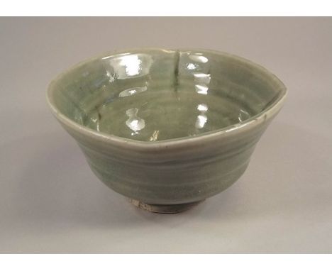 TREVOR CORSER.
A Trevor Corser porcelain bowl. Impressed personal & Leach Pottery marks. Width 14cm, height 8cm. CONDITION RE